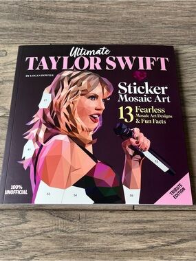 Ultimate Taylor Swift Sticker Mosaic Art book